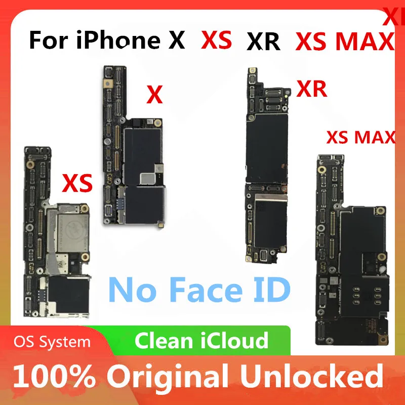 Оригинальная материнская плата для iPhone XR X XS MAX 11 разблокированная логическая с