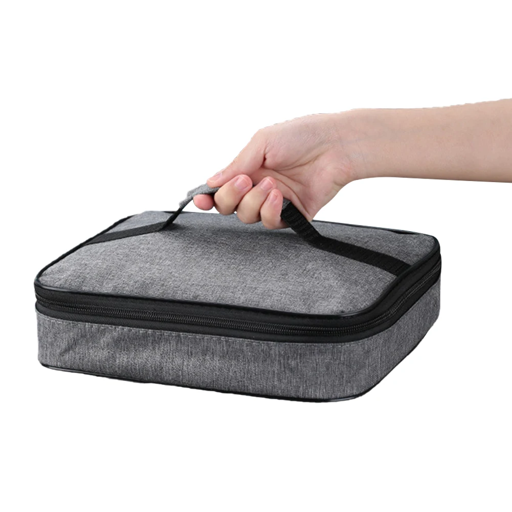 

Zipper Thermal Insulated Picnic Kids Adult Cooler Tote Lunch Bag Food Storage Travel Aluminum Foil Waterproof Organizer Portable