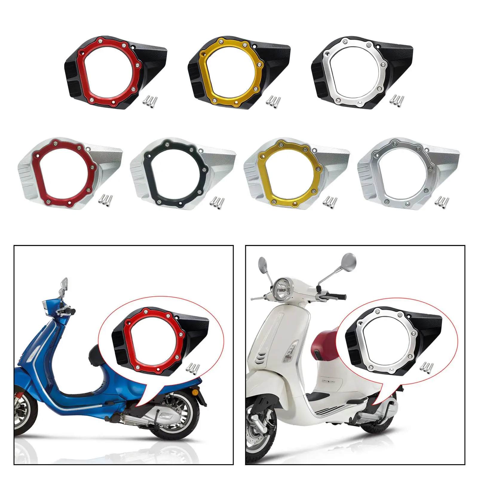 Крышка воздухозаборника запасные части аксессуары для Vespa Primavera Iget ABS