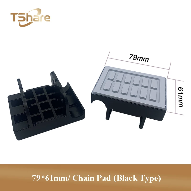 

Цепная накладка YIDIAN CCE001-2 79x61 мм черная для кромкооблицовочной машины