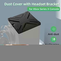 host dust proof cover mesh filter for series x gaming console dust cover game console anti dust protector accessoires q0l9