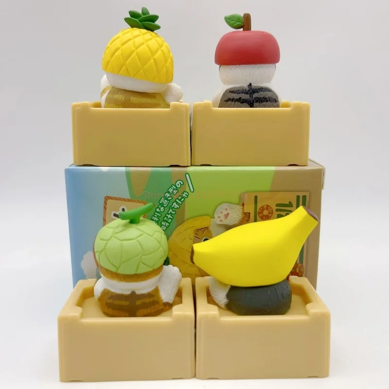 Серия Mofusand Fruit Clock слепая коробка подтвержденное витое яйцо акула кошка