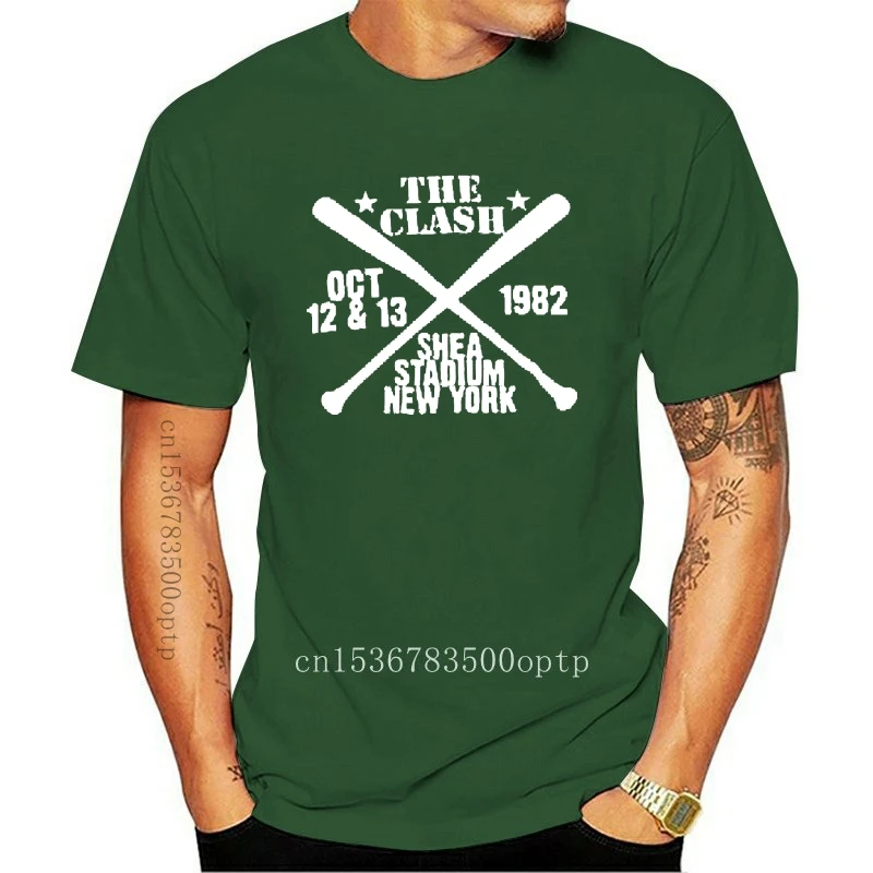 

Двусторонняя рубашка с изображением стадиона Ши и рок-группы столкновений, новая официальная редкая Мужская и женская футболка с капюшоном...