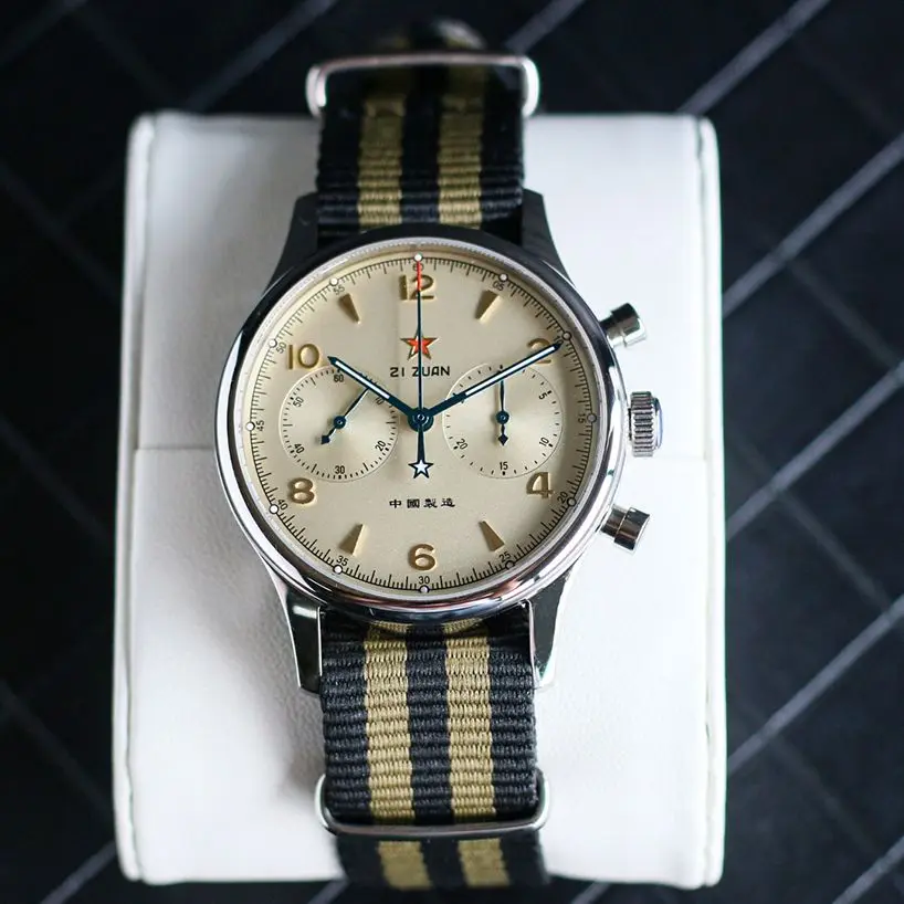 

New Seagull Movement 1963 ST1901 Vintage Luxury Watch Chronograph Mens Sapphire Waterproof Mechanical Wrist Watches For Men