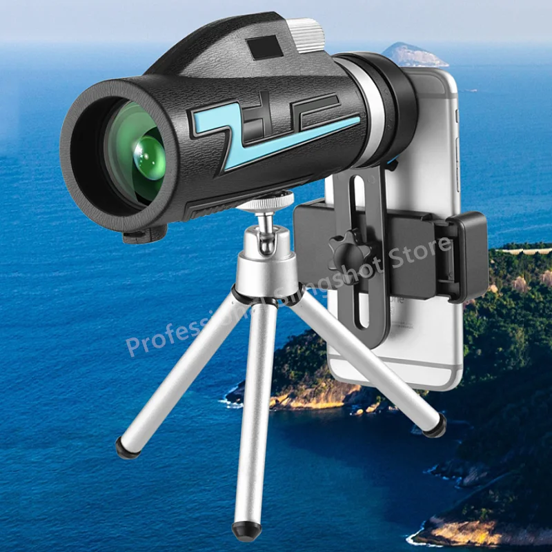 

Portable Zoom 10x42 Telescope Foldable Long-distance Mini High-power Telescope for Hunting Sports Outdoor Camping and Travel
