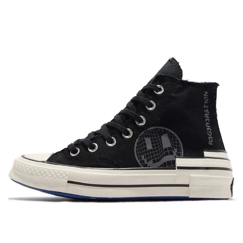 Классические модные износостойкие холщовые туфли Converse Chuck 70 с противоскользящим