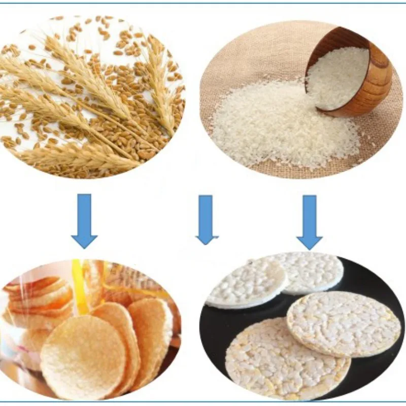 Устройство для изготовления рисовых пирожных снэков на заказ мороженого хлопьев