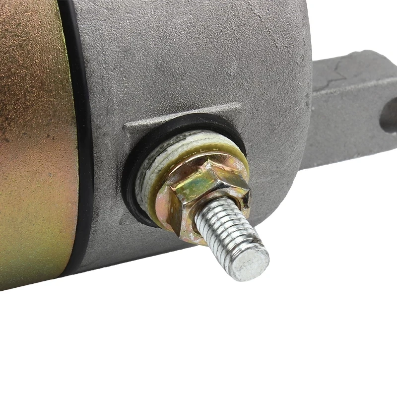 Алюминиевый стартер для мотоцикла 9 зубьев Пусковой двигатель из сплава Linhai FeiShen