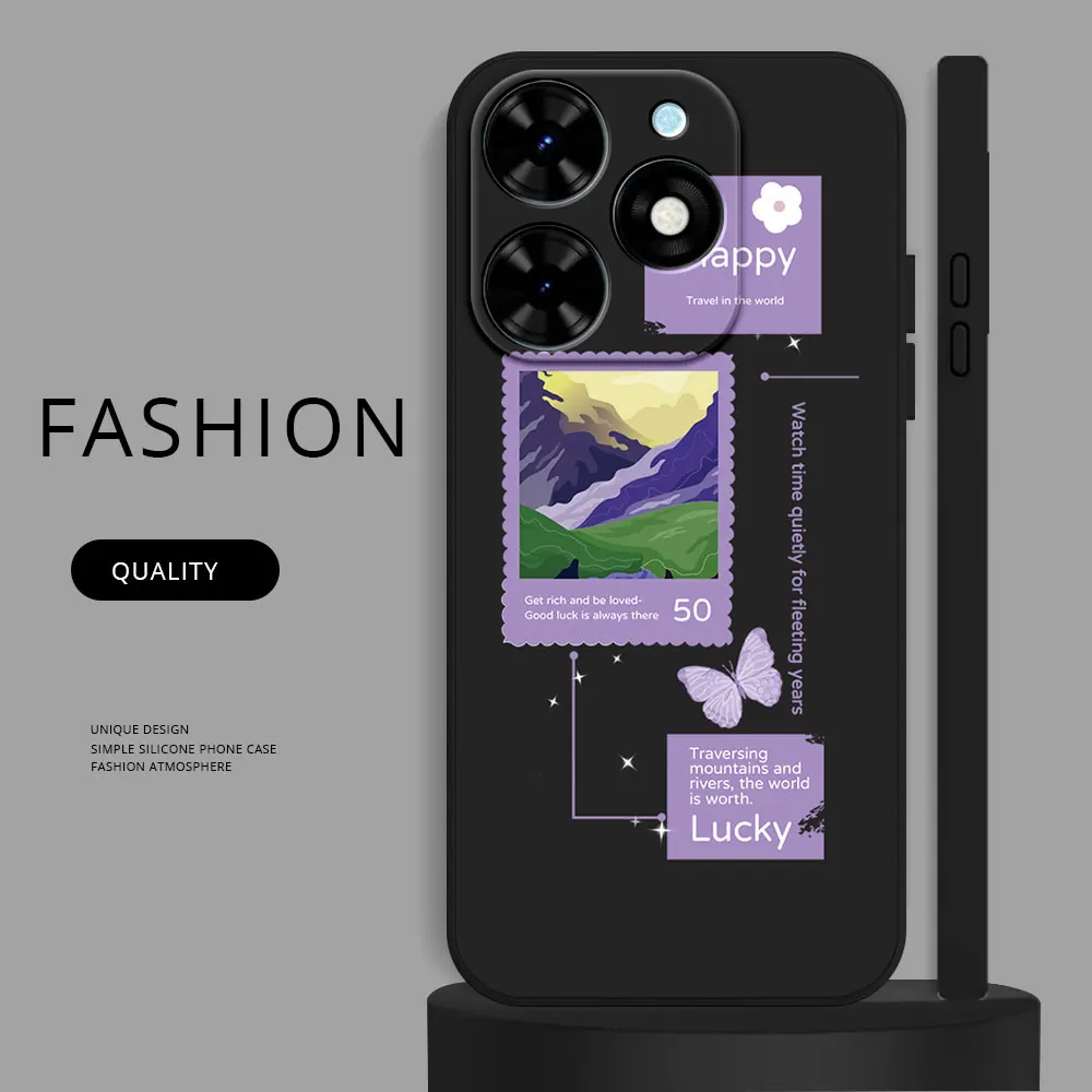 Чехол для телефона Infinix Smart 8 7 Note 30 4G 5G Hot 40i 30i 11S NFC Hot30 Play Мягкая силиконовая