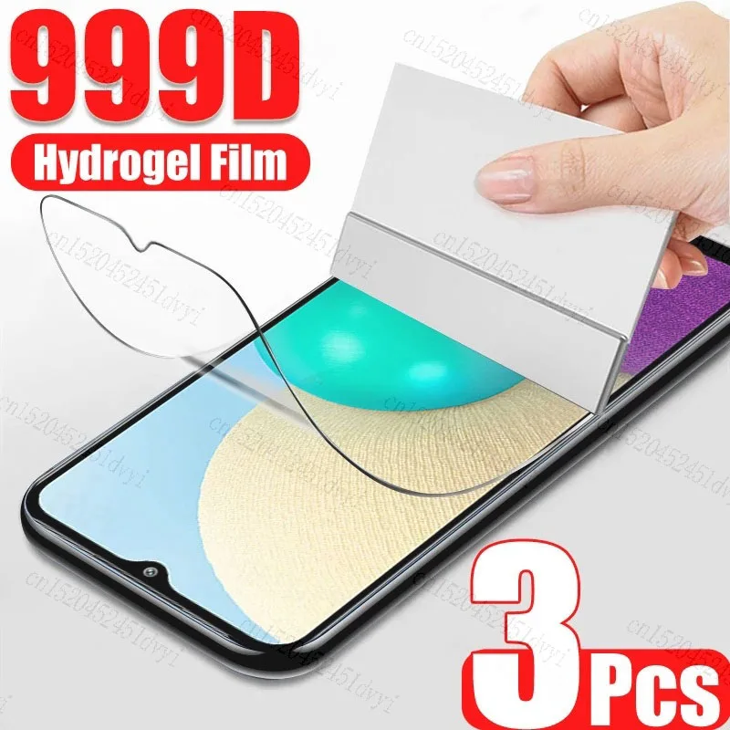 3PCS Hydrogel Film For Samsung S24 Ultra S23 S22 S21 S20 FE S10 Plus Screen Protector Note 20 10 9 8
