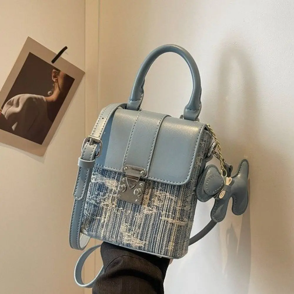 

Messenger Mobile Phone Bag Durable Mini Hanging Crossbody Bag Soft Leather Vertical Handbag Women