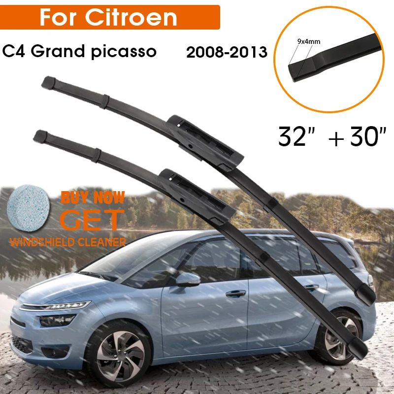 Car Wiper For Citroen C4 Grand picasso 2008-2013 Windshield Rubber Silicon Refill Front Window Wiper 32