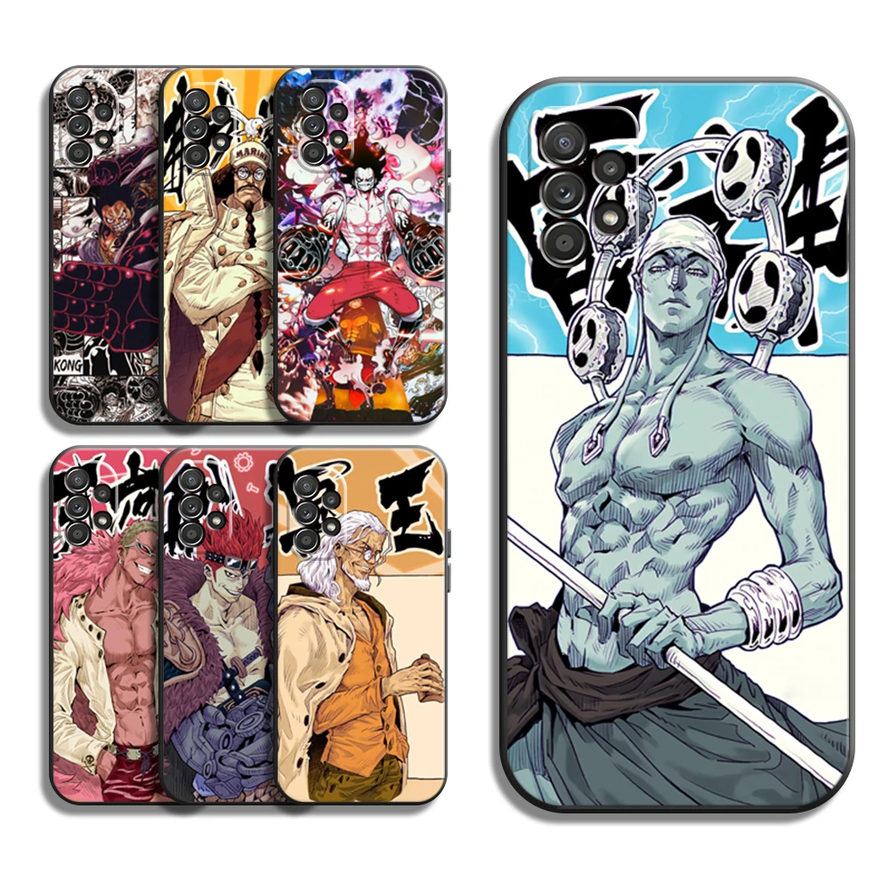 

ONE PIECE Japanese Cartoon Phone Cases For Samsung S20 FE S20 Lite S8 Plus S9 Plus S10 S10E S10 Lite M11 M12 Coque Funda