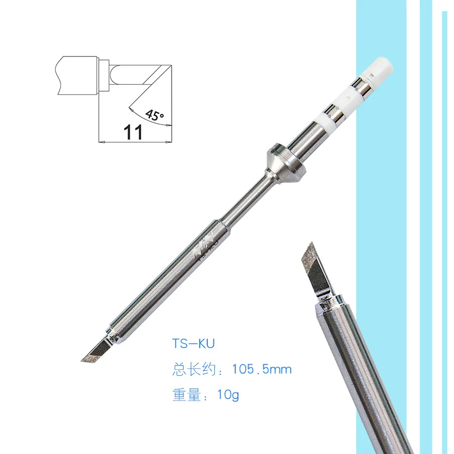 

Сменные жала для паяльников MINIWARE TS101/TS100/T85
