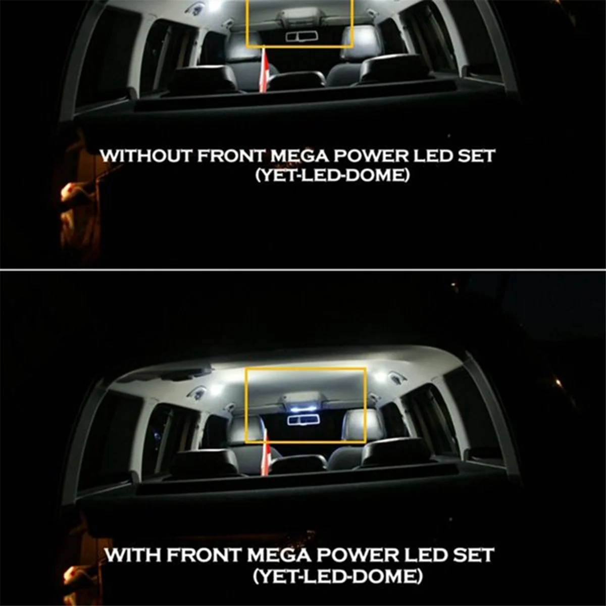 4 шт. автомобильный задний фонарь на крыше для чтения карт купольный светильник