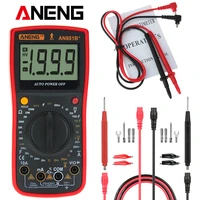 digital multimeter lcd display supports ncv ac dc voltage auto meter tester temprature tester with 16 in 1 test line tester
