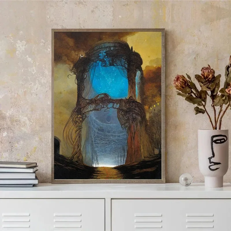 Картина на холсте Zdzislaw Beksinski