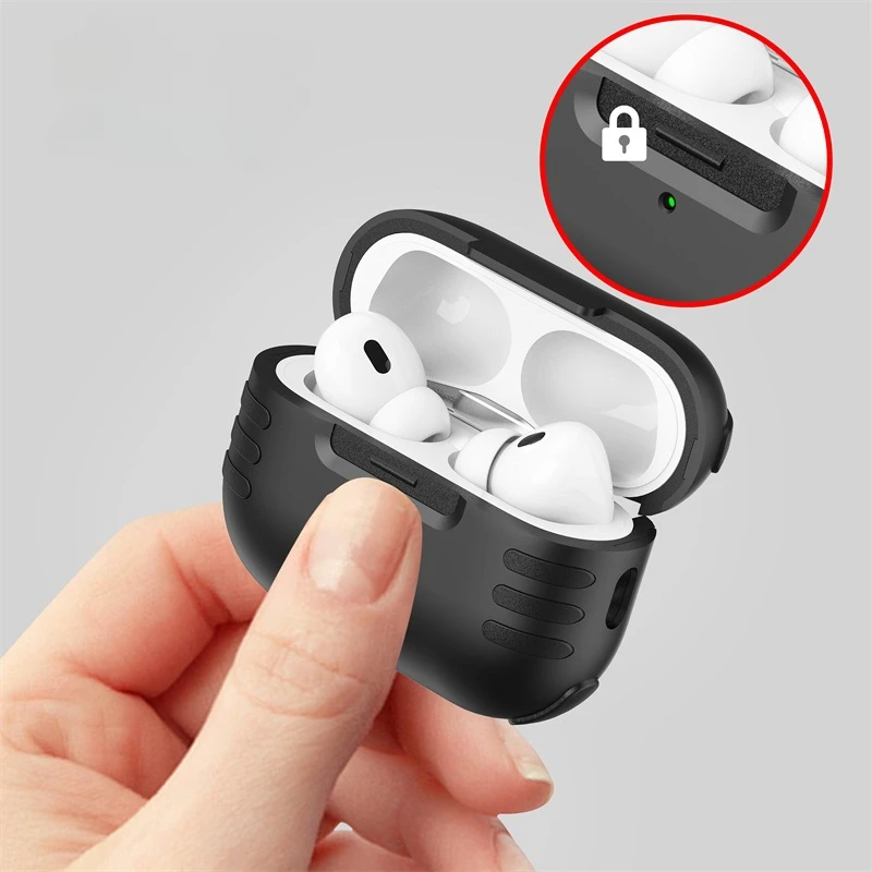 

Suitable for The New Airpodspro2 Protective Case Apple 2 generation Bluetooth Headphone Case Airpods Headphone Protective Case