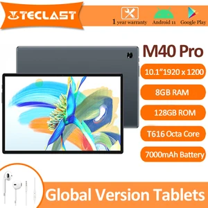 Teclast M40 Pro планшет на Android 12, экран 2023 дюйма, 8 ГБ + 128 ГБ