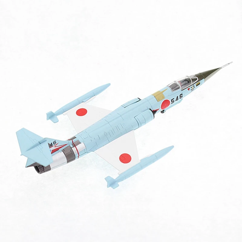 

Коллекционная модель самолета JASDF в виде звездного истребителя под давлением для дома и офиса, коллекционное украшение, 1/100