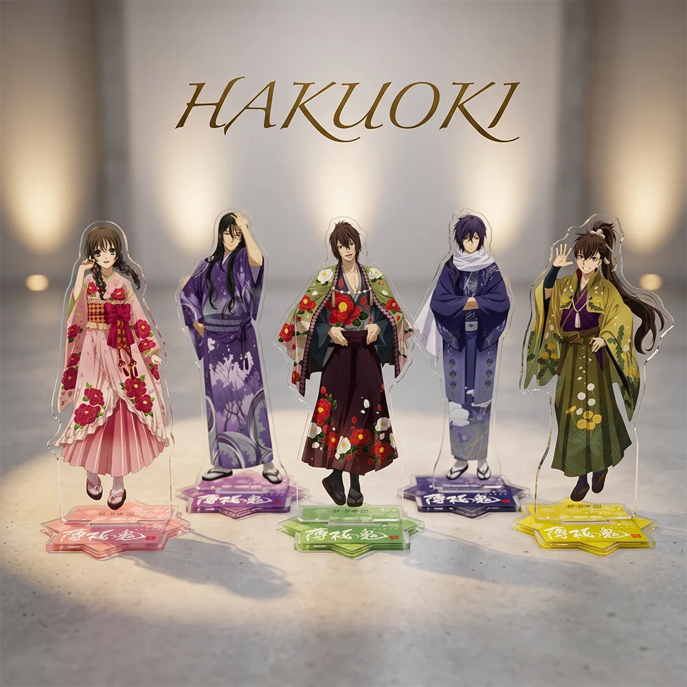 Фото Акриловая подставка-брелок Hakuoki Hijikata Yukimura, 15 см, двусторонняя, новинка 2026 года, аниме-декор для стола, настольный дисплей, подарок №1
