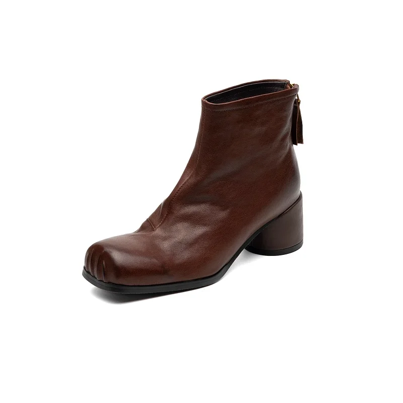 Женские зимние ботинки зимняя обувь на массивном каблуке женские ботильоны из