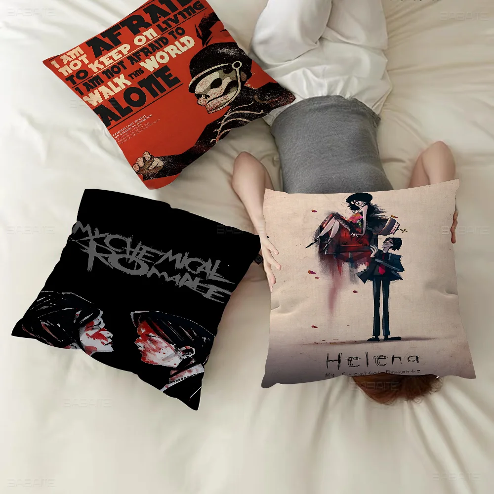 Чехол для подушки My C-Chemical R-Romance Band 30x50 полиэстеровые диванные декоративные