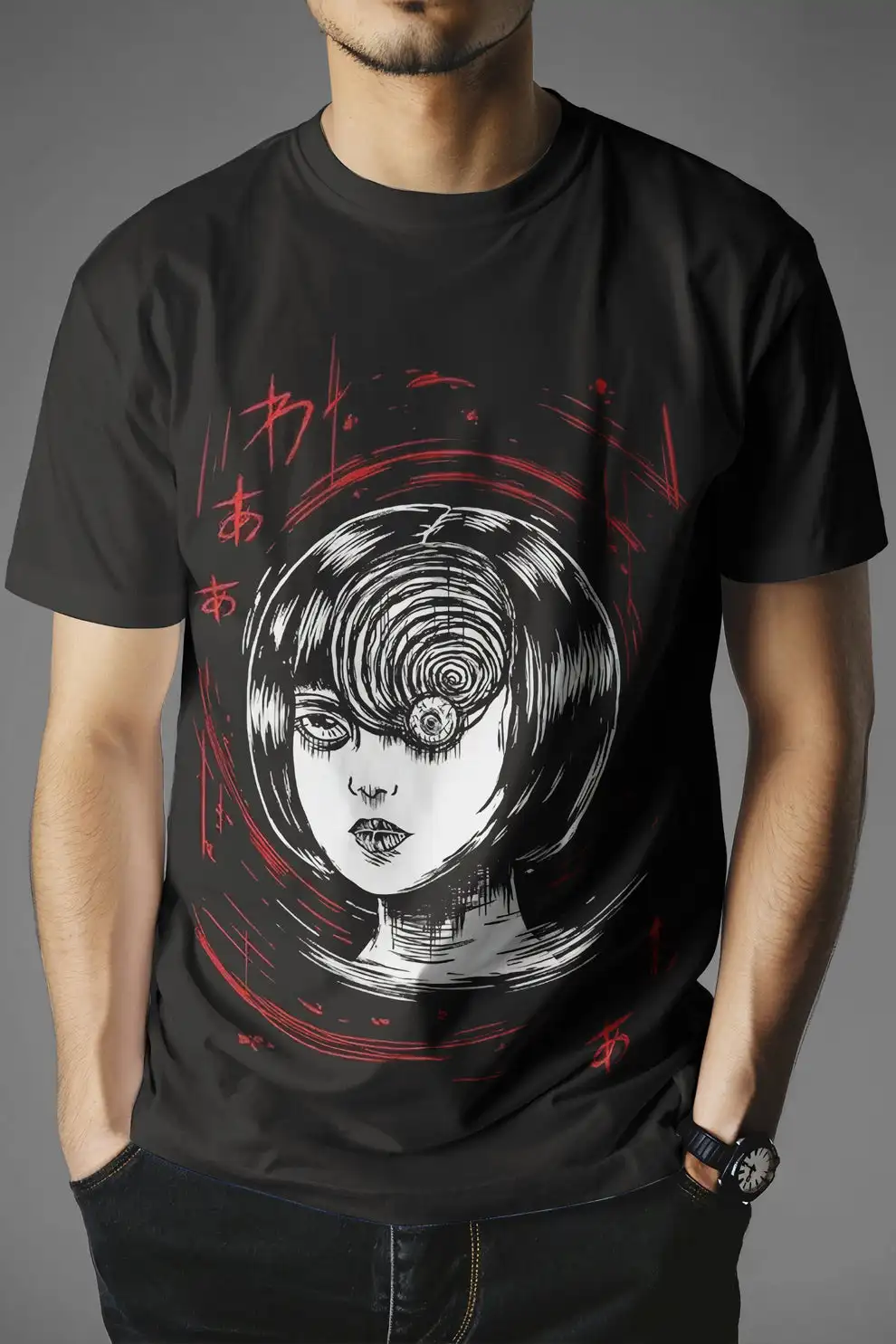 Фото Футболка Junji Ito Spirale Uzumaki Kirie Goshima №3