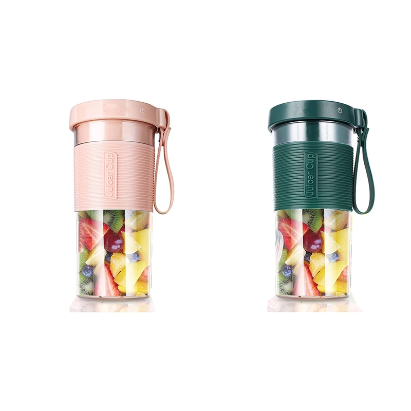 

Portable Blender Cup,Personal Blender For Shakes And Smoothies, With USB Rechargeable For Home, Outdoors