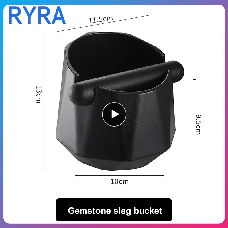 

Home Kitchen Coffee Grinder Bucket Non-slip Easy To Clean Rubber Rod And Plastic Body Coffee Grinder Box For Home Cafe