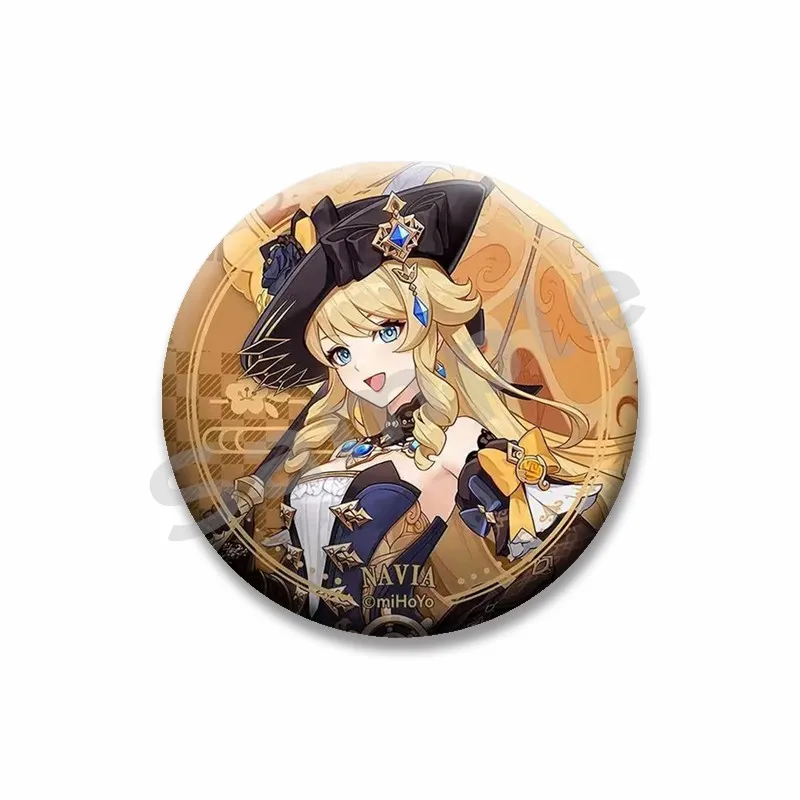 Anime Game Genshin Impact Klee Hu Tao Eula Nahida Chiori Badge Cute Cartoon Button Pin Clothes Backpack Round Brooch Accessories (art.: 3920cb35b4a4e) - 3920cb35b4a4e