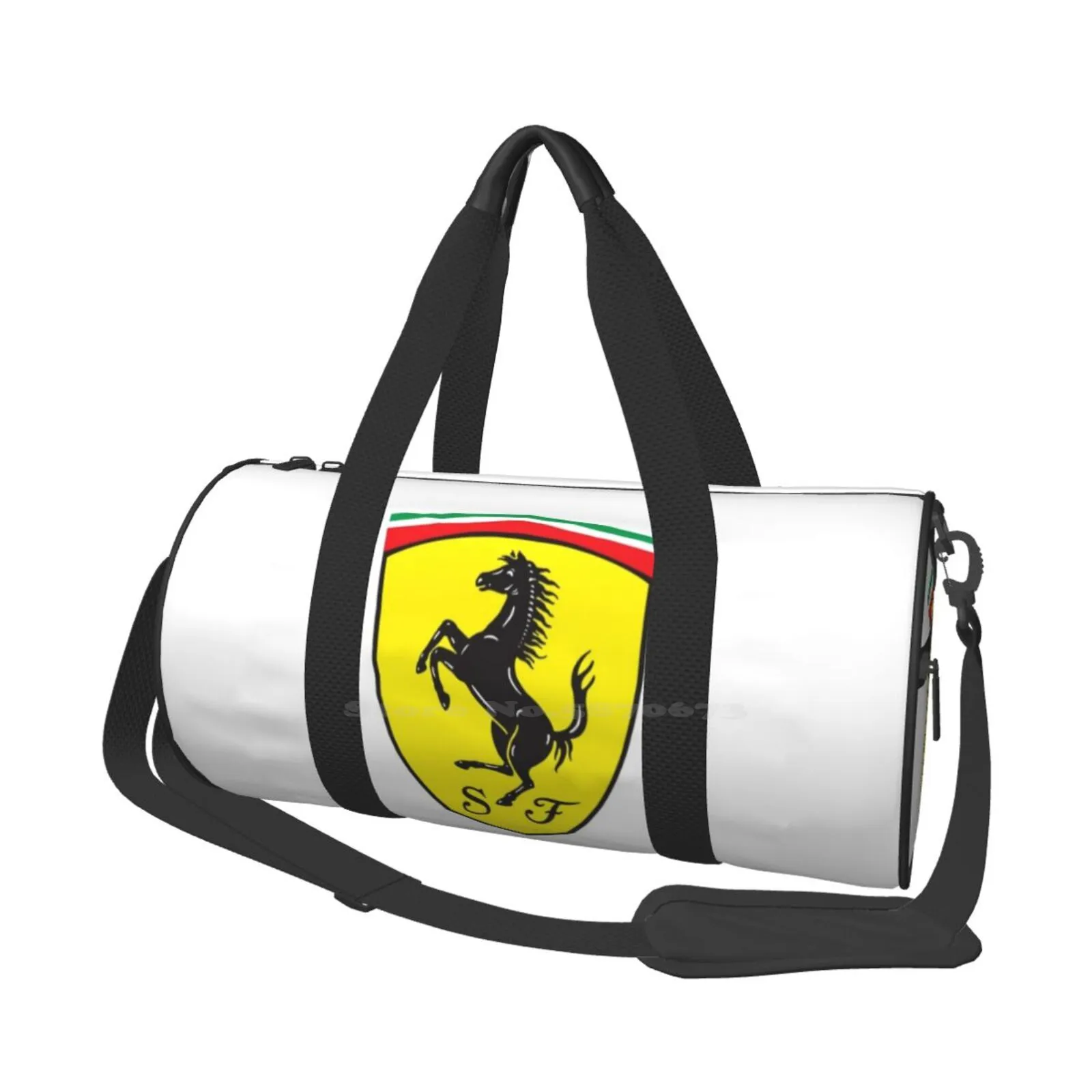 

Ferrari Emblem Logo Shoulder Bag Shopping Storage Bags Satchel Men Women Fast Cars Super Cars Hyper Cars Cars Italian Cars