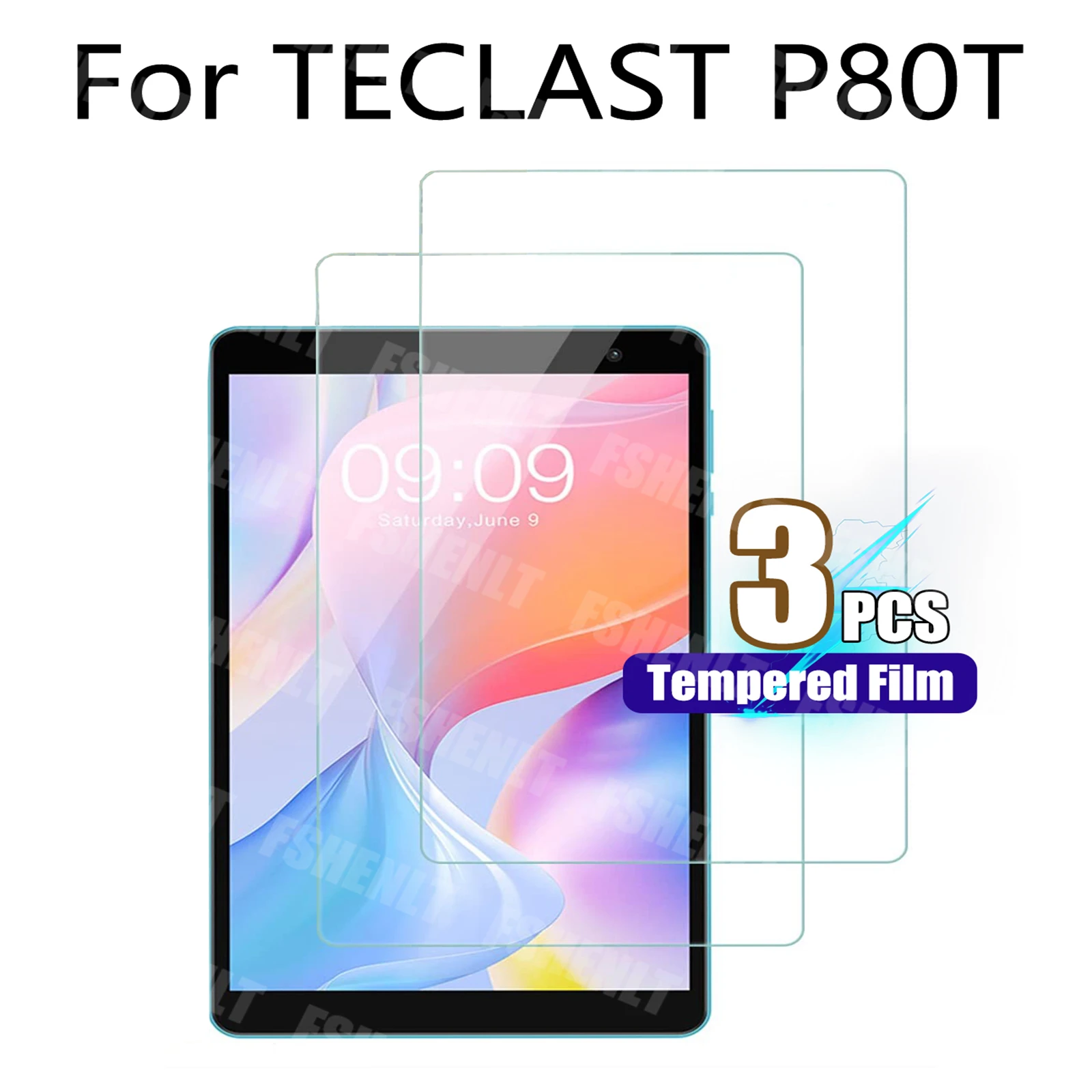 Протектор экрана для TECLAST P80T (8 дюймов) HD 9H твердость Противоударная прозрачная