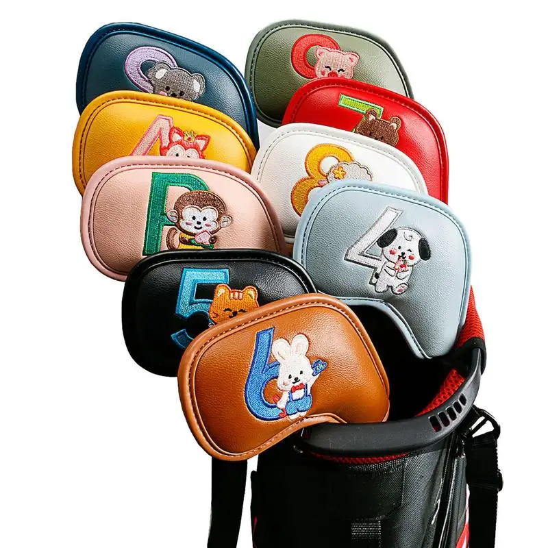 Head Cover Golf Iron Cover 4 5 6 7 8 9 P A S Iron Head Cover