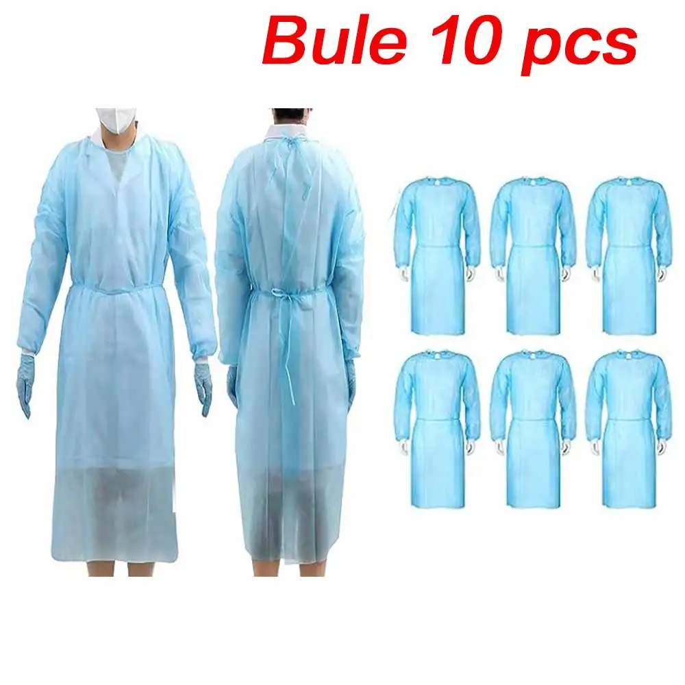 

Одноразовые защитные халаты нетканые 10/20 шт