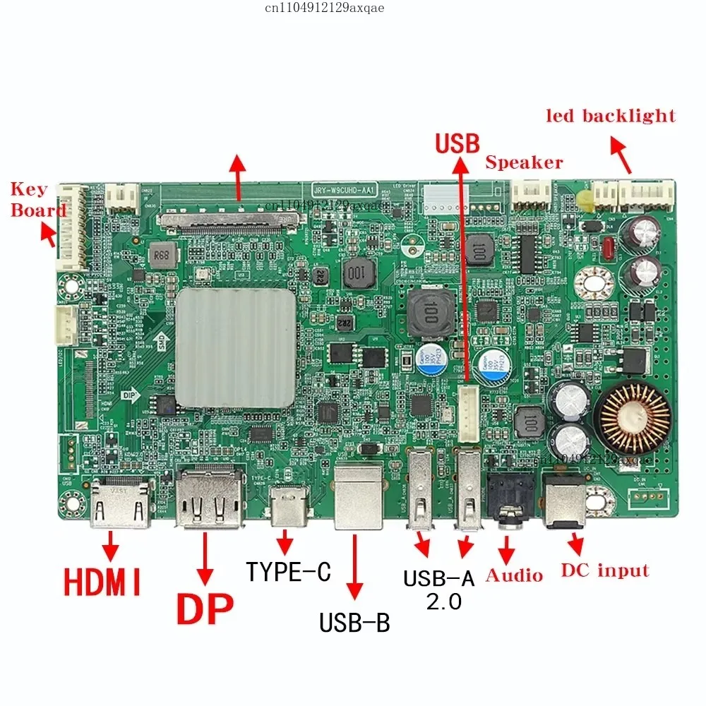 Фото DIY-плата драйвера MonitorStoneTaskin JRY-W9CUHD-AA1 для дисплея iMac 5K A1419 LM270QQ1/QQ2, DP 2.0, 60 Гц, 10 бит, 5120x2880 №2