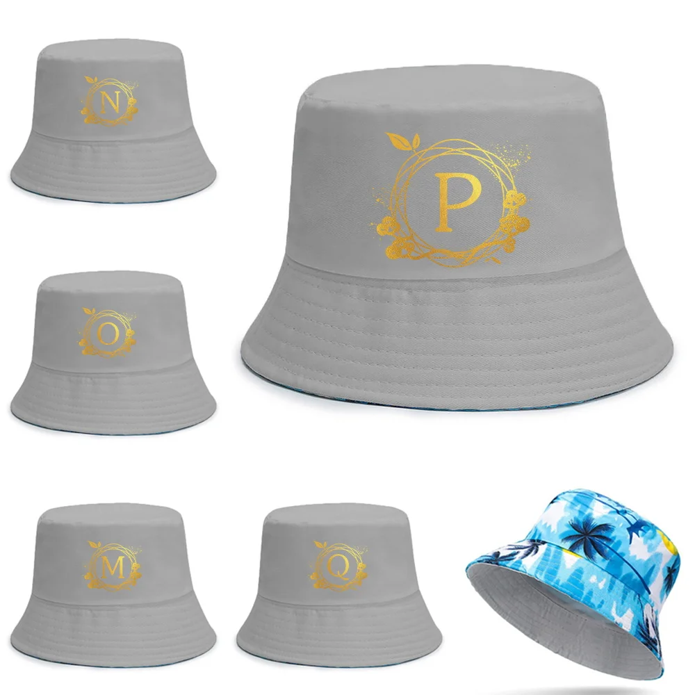 

Fashion Ricard Bucket Hats Men Women Wreath Letter Cotton Outdoor Reversible Fisherman Caps Unisex Beach Fishing Hat Panama Hat