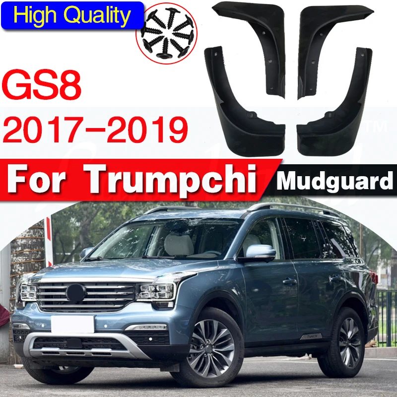 

Car Styling Mudguards Plastic Fender Cover Flares Splash Guard Cover Exterior Mud Flaps For Trumpchi GAC GS8 2017-2019
