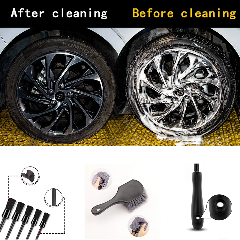 18 шт. щётки для чистки автомобиля | Автомобили и мотоциклы