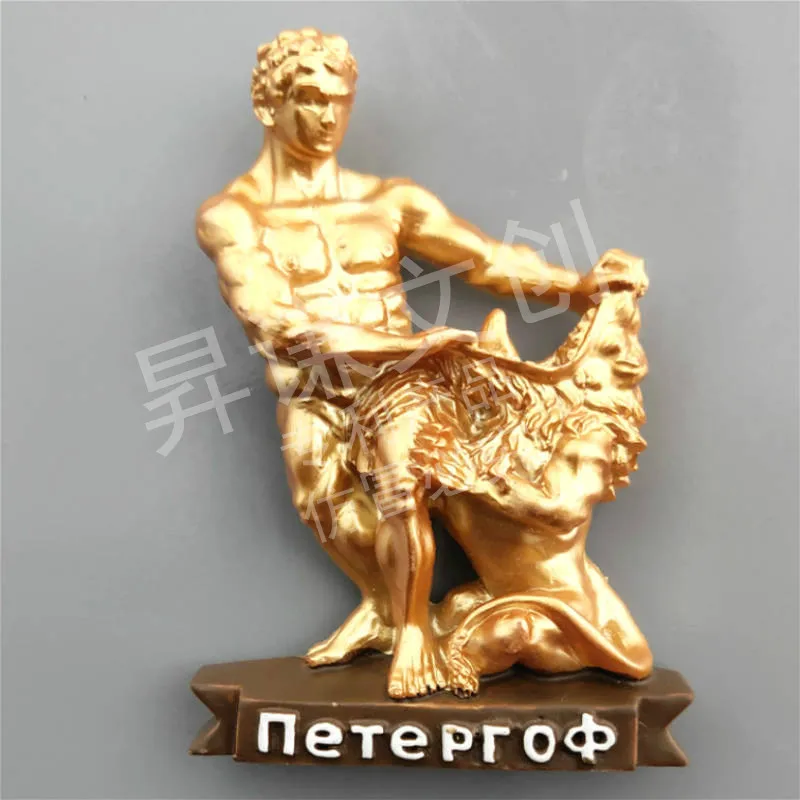 Магниты на холодильник туристический сувенир 3D пластмассовая наклейка