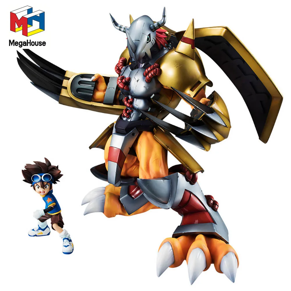 

[В наличии] MegaHouse оригинальный Yagami Taichi wargraymon Digimon Коллекция аниме фигурки экшн-модели игрушки