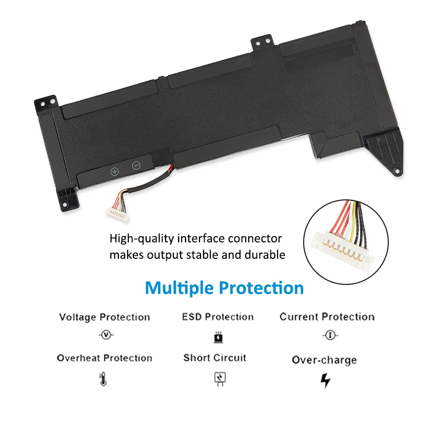 KingSener B31N1723 Аккумулятор для ноутбука ASUS VivoBook X570 X570DD X570UD X570ZD FX570UD FX570ZD K570UD K570ZD R570UD R570ZD