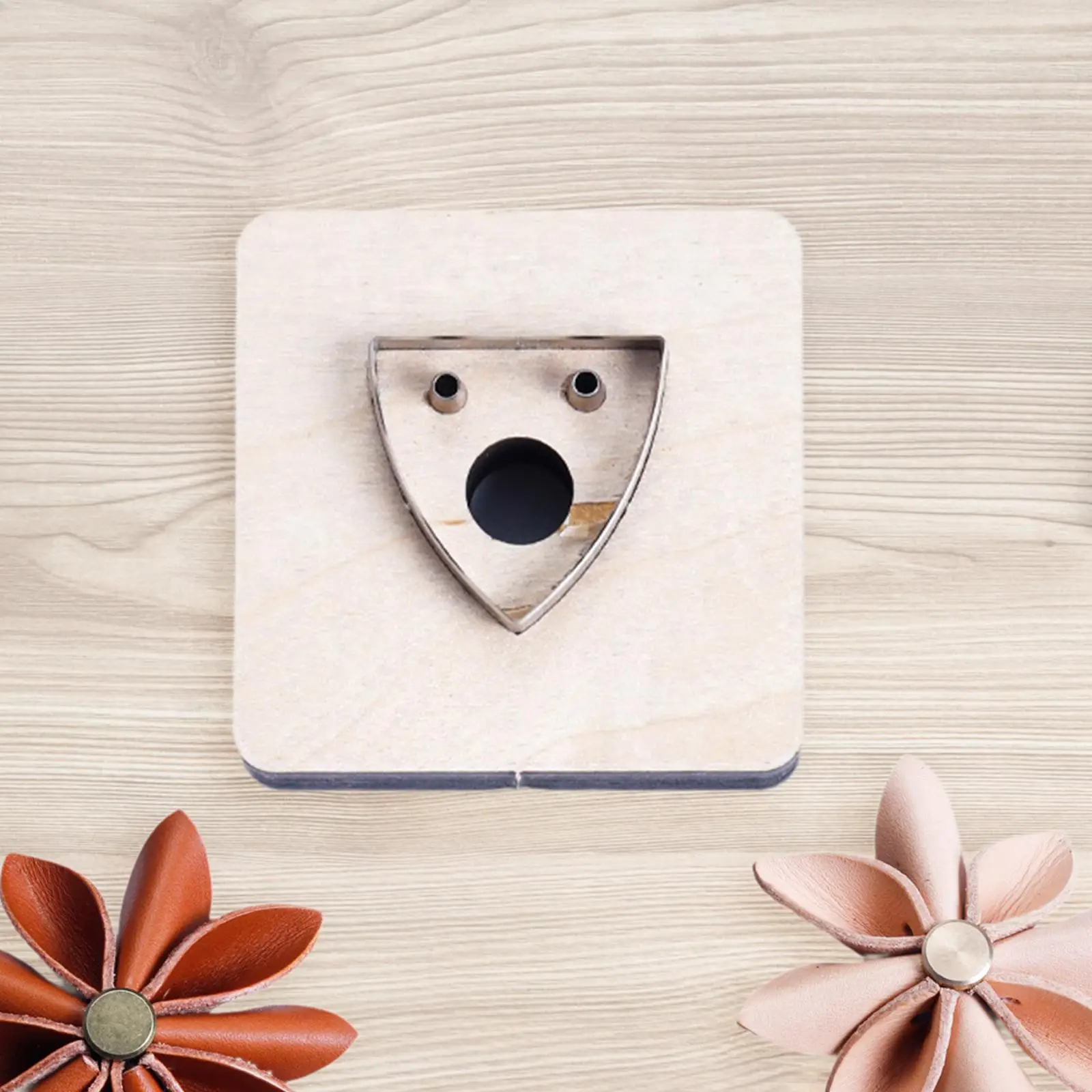 Штамповочный шаблон лепесток ручная работа для начинающих прочный ручной