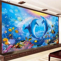 undersea world 5d diy diamond painting dolphin art painting diamond embroidery living room bedroom wall painting home decor