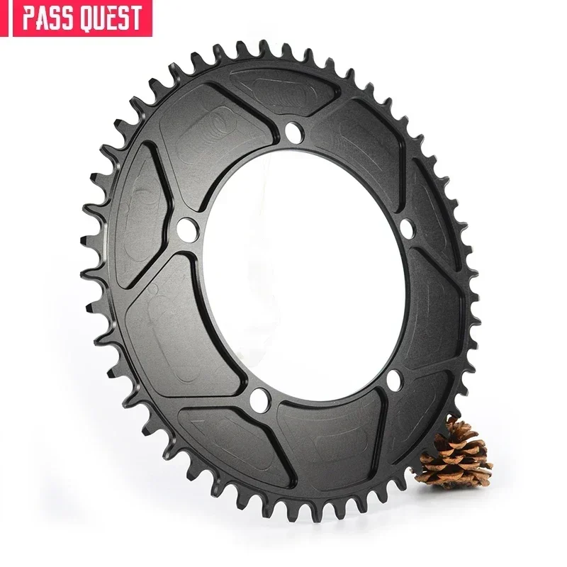 Звездочка PASS QUEST 130BCD с 5 когтями закрытый диск круглый/овальный 42/44/46/48/50/52/54/56/58/60T