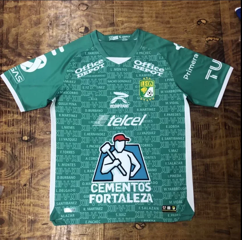 

22/23 MX Leon Home and Away Football Shirt Davila Mena Meneses Gigliotti Campbell MontesTesillo SPECIAL Shirt