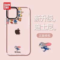 bandai disney cute kawaii phone case for iphone 11 12 13 pro max x xr xs max 7 8 plus se zootopia shockproof silicone phone case