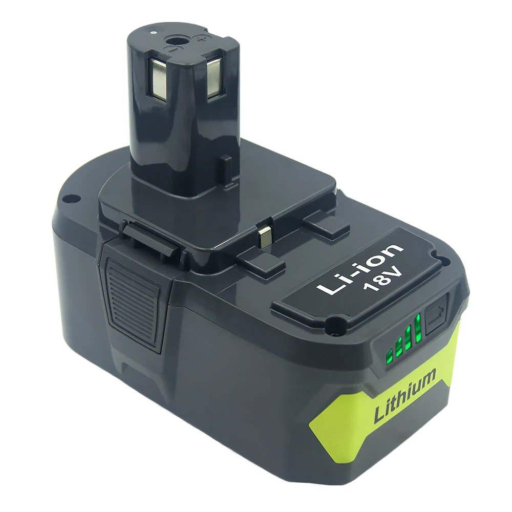 2 упаковки 6000 мАч 18 в сменная батарея для Ryobi литиевая P102 P103 P105 P107 P108 P109 ONE +