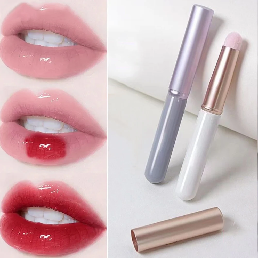 

New Matte Lipstick Smudge Lip Brush Mini Concealer Brush Round Head Multi Purpose New Professional Makeup Brushes Maquiagens