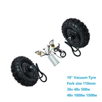 10 dual drive scooter diy kit 36v 48v 800w 1000w double drive scooter diy accessories